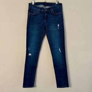 Edyson Skinny Distressed Skinny Jeans 29
